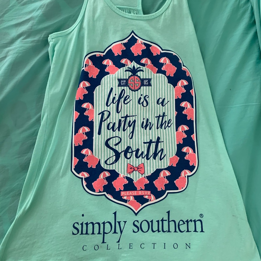Simply Southern Tank Top Size XS